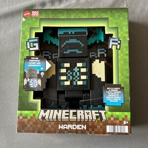 Mattel Minecraft Warden Figure with Blue Highlights